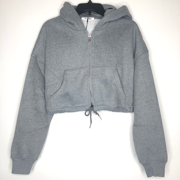 4th & Reckless Cropped Fasset Hoodie - Picture 3 of 4